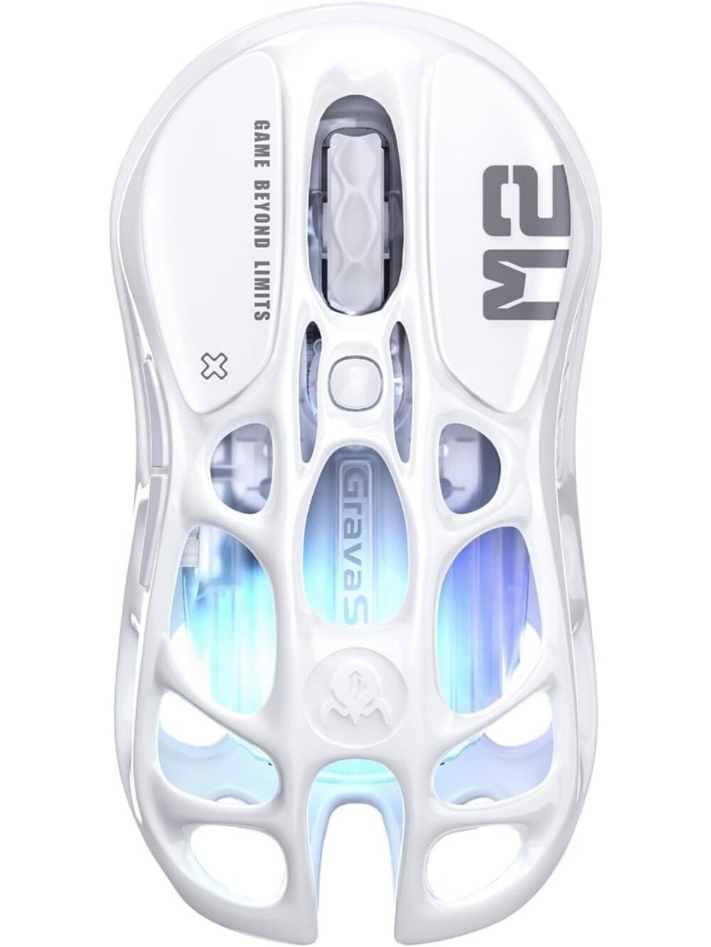 Wireless Gaming Mouse with RGB Lights, 5 Dynamic Colors, Ergonomic Design